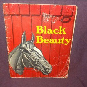 Vintage Black Beauty Paperback Book 1970 Education